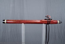 Brazilian Kingwood Native American Flute, Minor, Low E-4, #K57K (8)